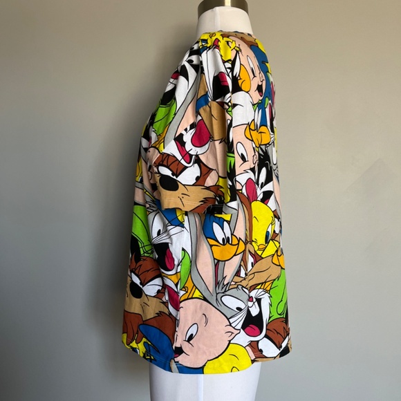 ZARA LOONEY TUNES © WARNER BROS. COTTON BUGS BUNNY CASUAL T-SHIRT TOP - Picture 6 of 9